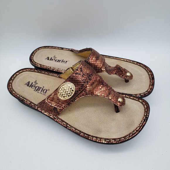 Alegria Womens Carina Riches Sandals Size 41 US 10.5 to 11 - Picture 2 of 14
